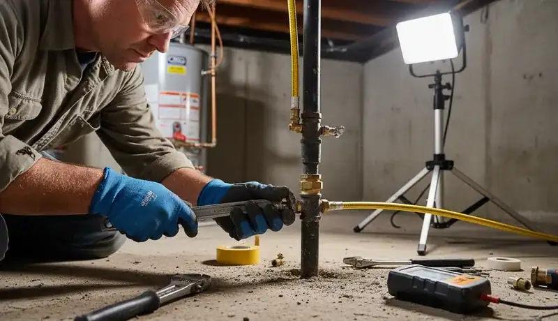 Gas Line Repair services in Raleigh, 27695.