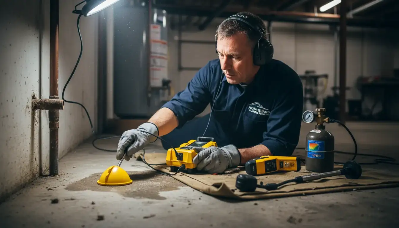 Leak Detection services in Raleigh, 27695.