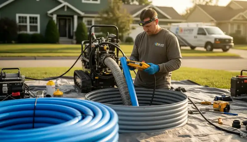 Trenchless Sewer Repair services in Raleigh, 27697.