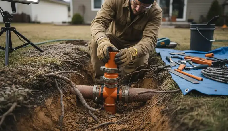 Sewer Line Repair services in Raleigh, 27698.