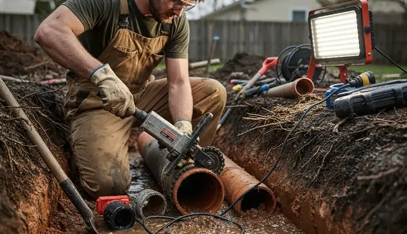 Sewer Line Repair services in Raleigh, 27699.