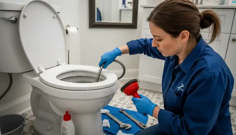 Clogged Toilet Repair services in Ramseur, 27316.