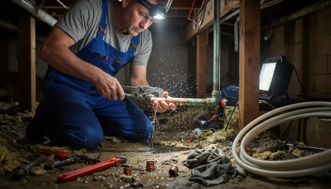 Burst Pipe Repair services in San Geronimo, CA.