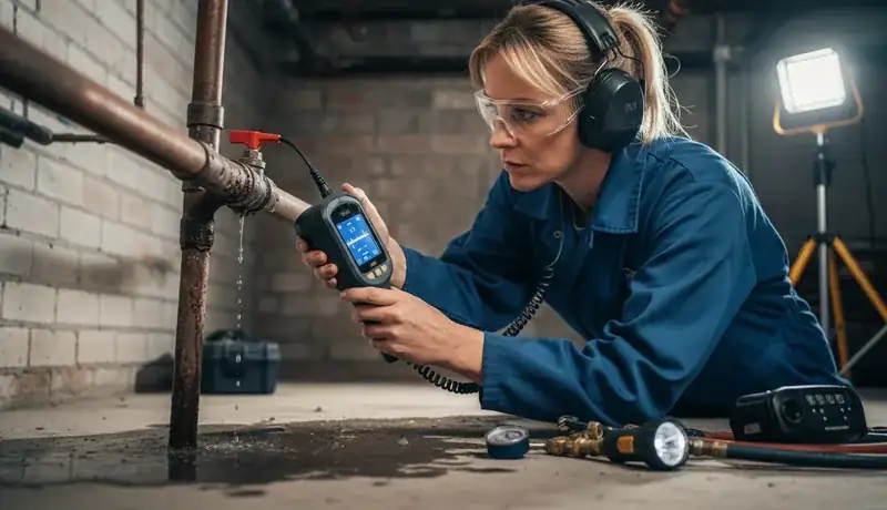Leak Detection services in San Mateo, CA.