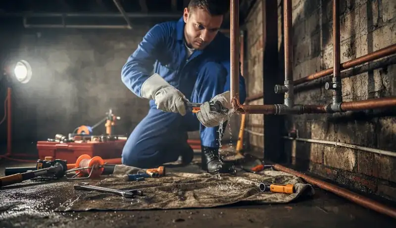 Burst Pipe Repair services in Sandy, OR.