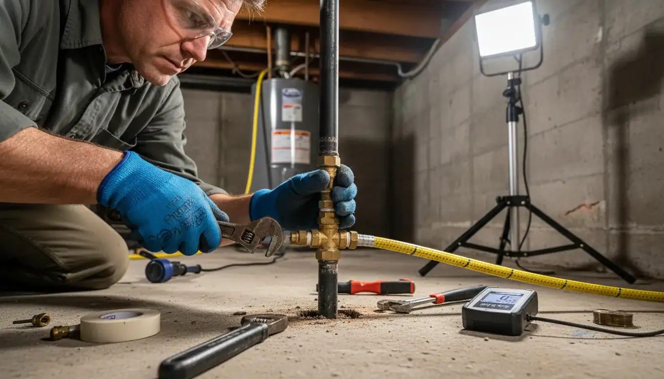 Gas Line Repair services in Sanford, 27330.