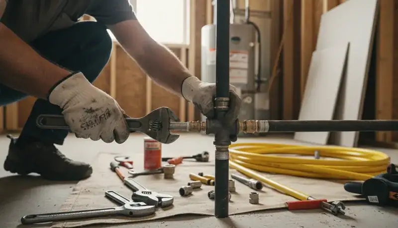 Gas Line Installation services in Sanford, 27331.