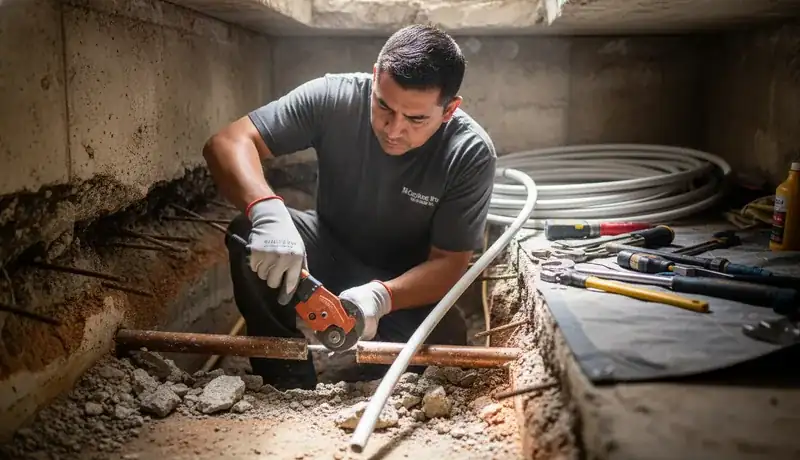 Slab Leak Repair services in Sanford, 27331.