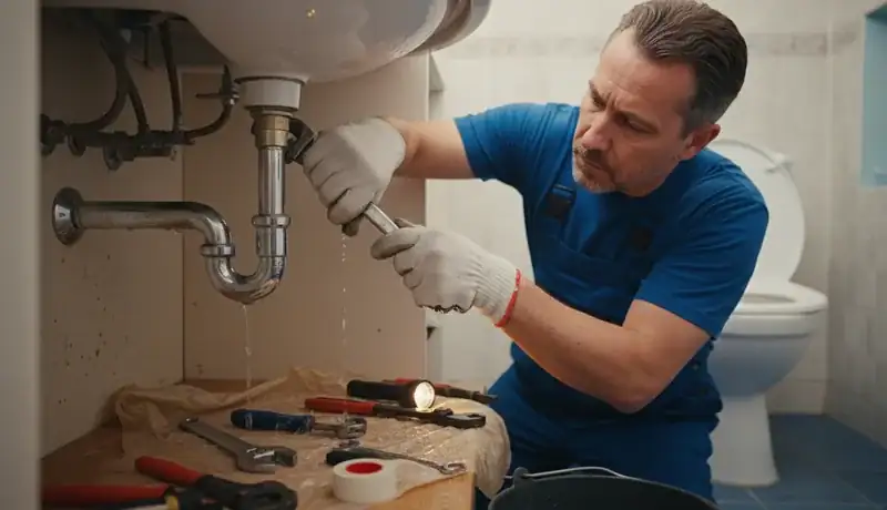 Water Leak Repair services in Sanford, 27331.