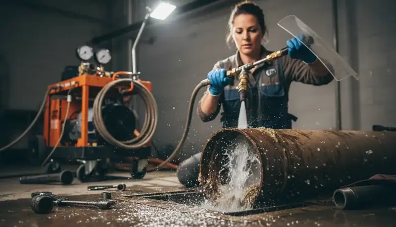 Hydro Jetting services in Santa Ana, CA.