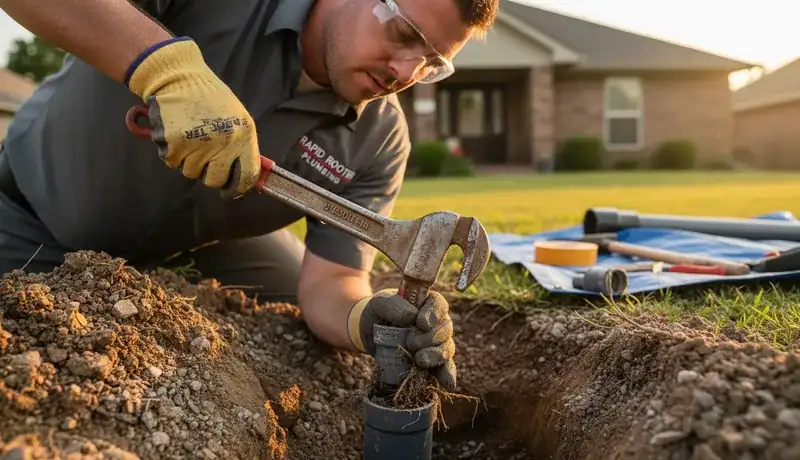Sewer Line Repair services in Santa Ana, CA.