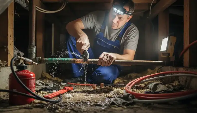 Burst Pipe Repair services in Scituate, MA.