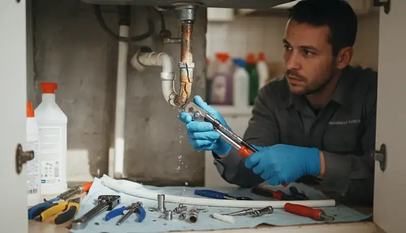 Burst Pipe Repair services in Sharon, MA.