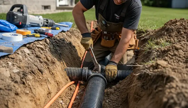 Sewer Line Replacement services in Sharon, MA.
