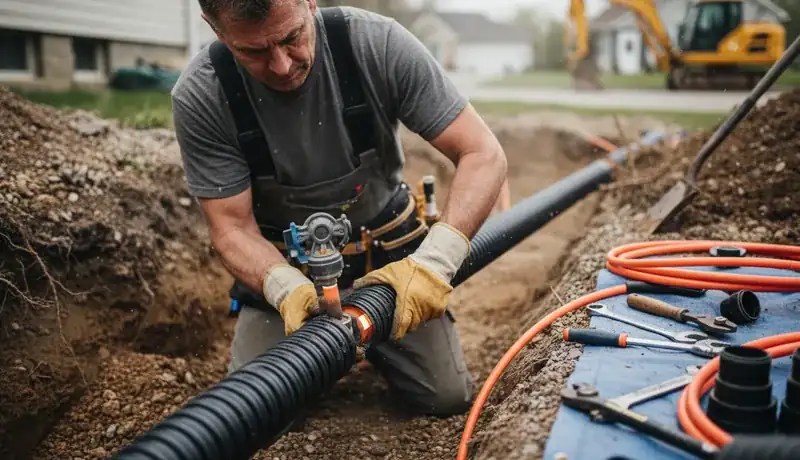 Sewer Line Replacement services in South Easton, MA.