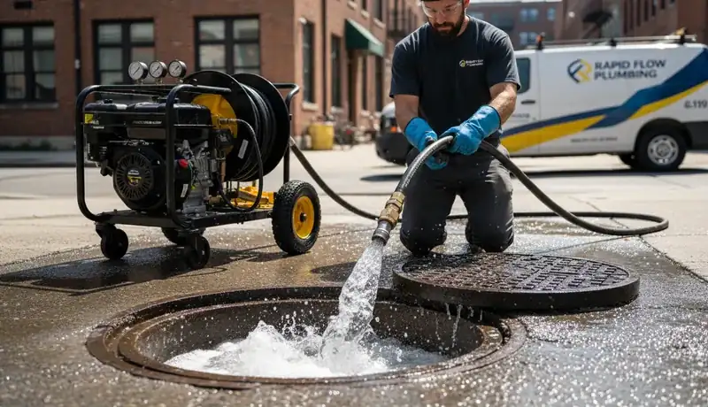Hydro Jetting services in South San Francisco, CA.