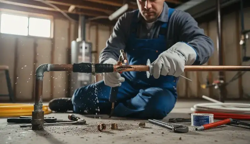 Burst Pipe Repair services in Staley, 27355.