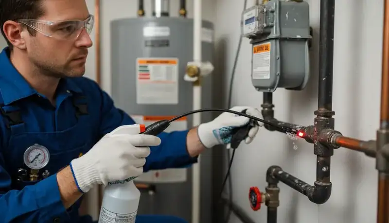 Gas Leak Detection services in Staley, 27355.