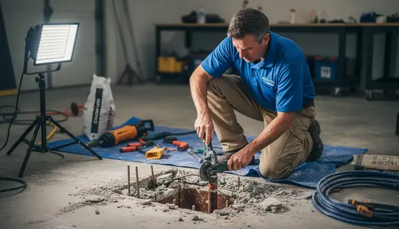 Slab Leak Repair services in Staley, 27355.