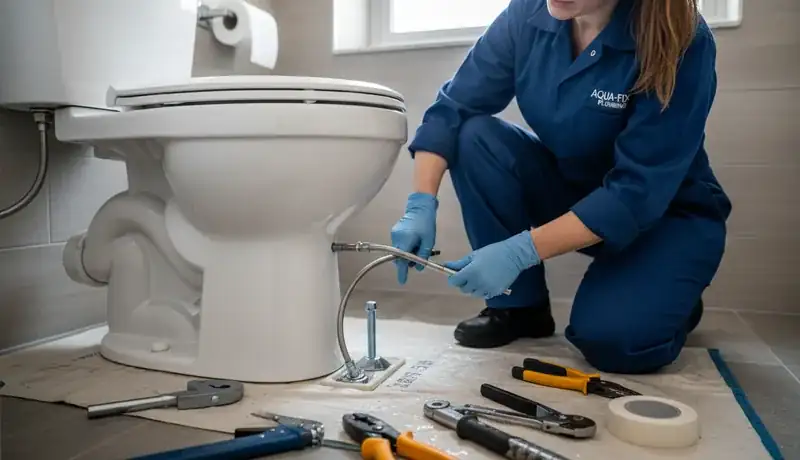 Toilet Installation services in Staley, 27355.