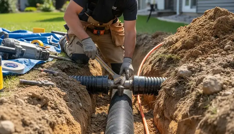 Sewer Line Replacement services in Stoughton, MA.
