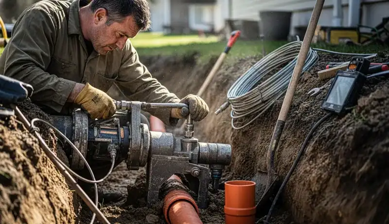 Sewer Line Repair services in Supply, 28462.