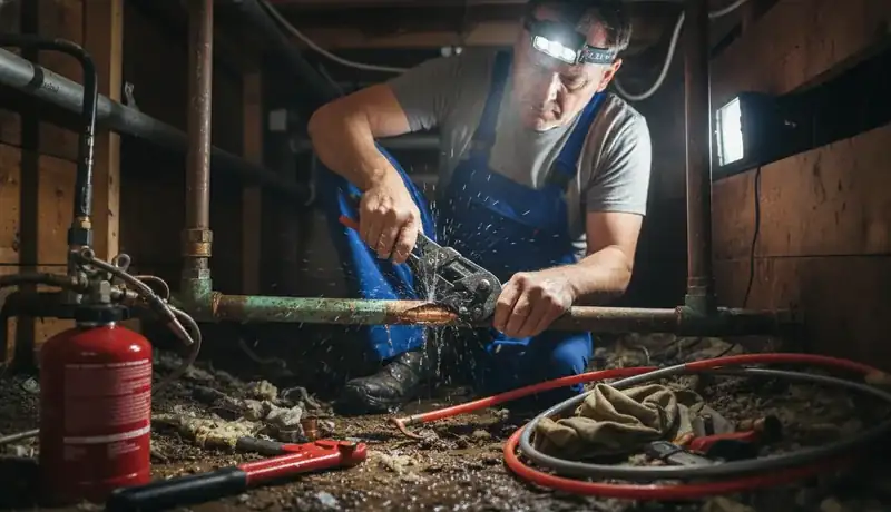 Burst Pipe Repair services in Vale, OR.