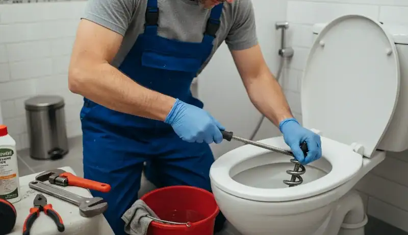 Clogged Toilet Repair services in Wendell, 27591.