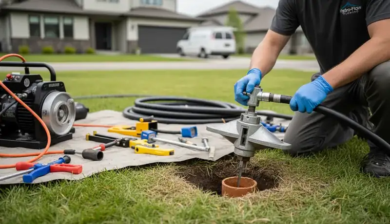 Trenchless Sewer Repair services in Wendell, 27591.