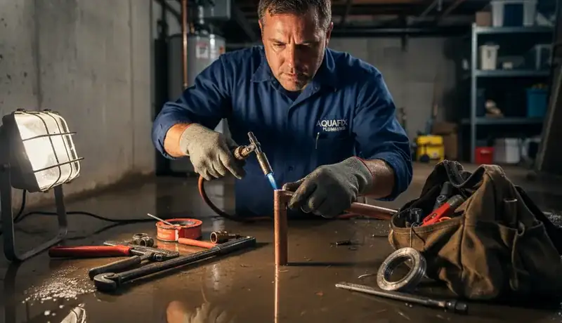 Burst Pipe Repair services in Willow Spring, 27592.