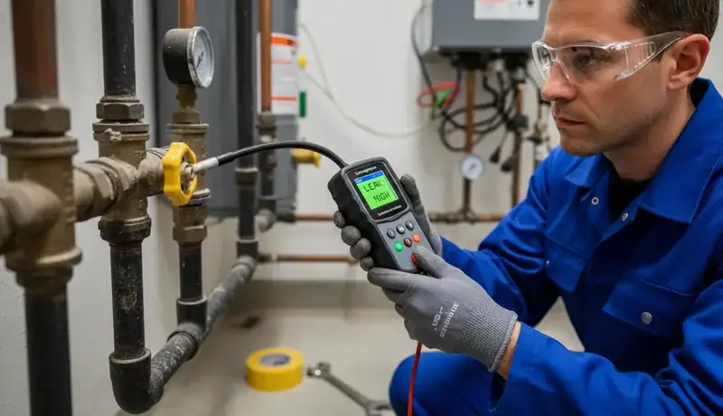 Gas Leak Detection services in Willow Spring, 27592.