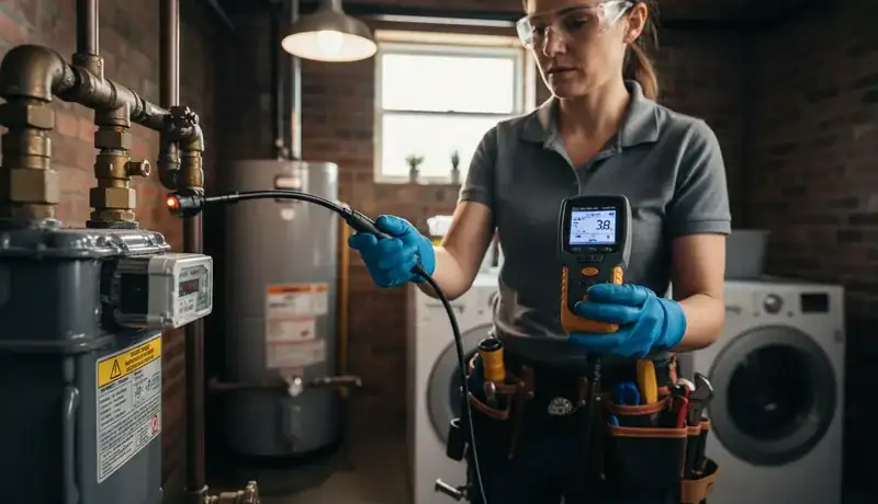 Gas Leak Detection services in Wilsons Mills, 27593.