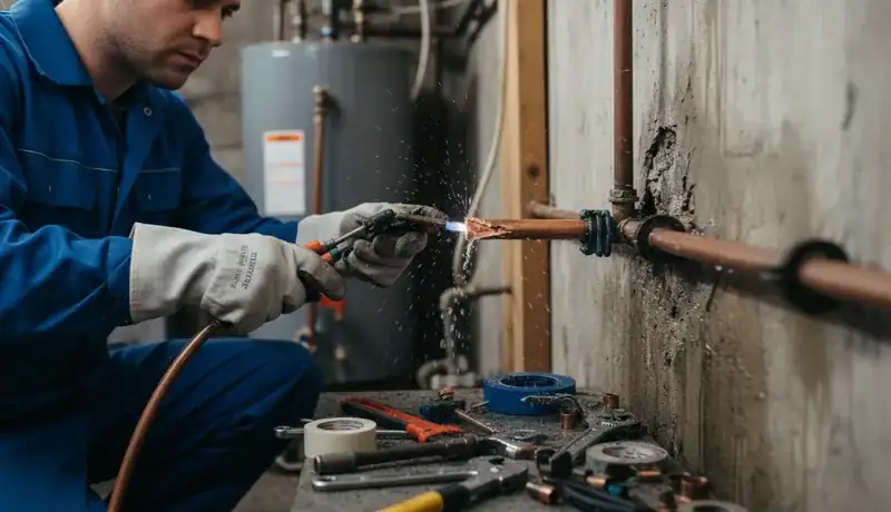Burst Pipe Repair services in Yamhill, OR.