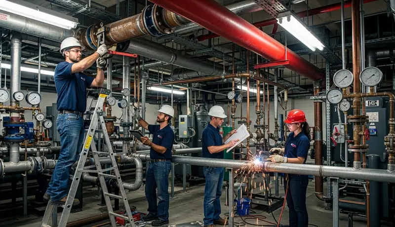 Commercial Property Plumbing Renovation in North Carolina in North Carolina