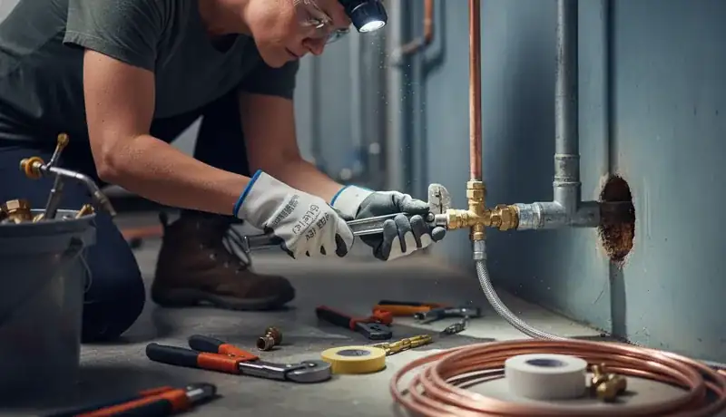 Hero Plumbers SA - water-line-installation